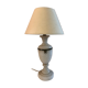 White marble lamp foot