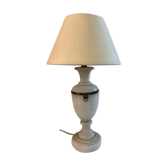 White marble lamp foot