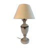 White marble lamp foot