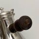 Tripod chocolate jug in silver from the 18th century Farmers General 378 grams