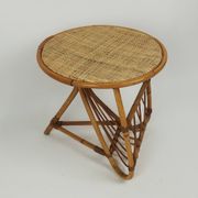 Rattan magazine table