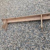 Ancien banc de ferme en sapin
