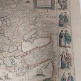 Vintage map of Europe