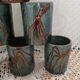 6 vintage handmade cups/mugs