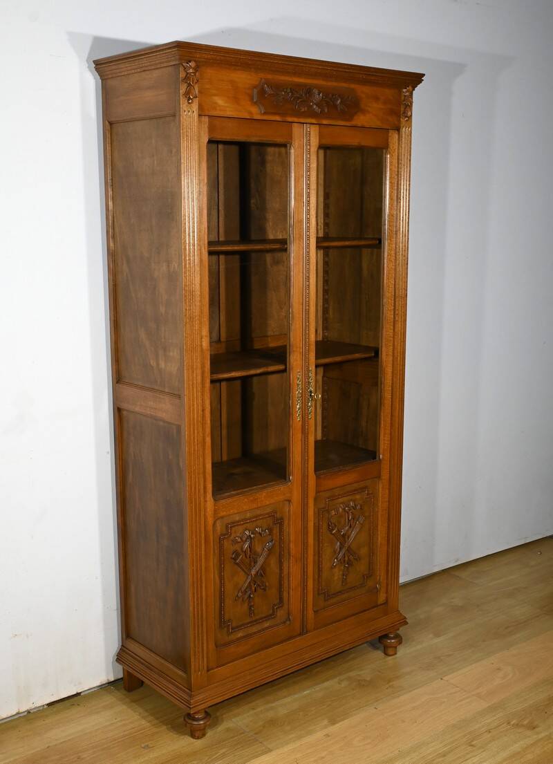 Stained beech bookcase – 1920