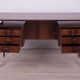 Rosewood Desk by Gunnar Nielsen Tibergaard for Tibergaard, 1960s