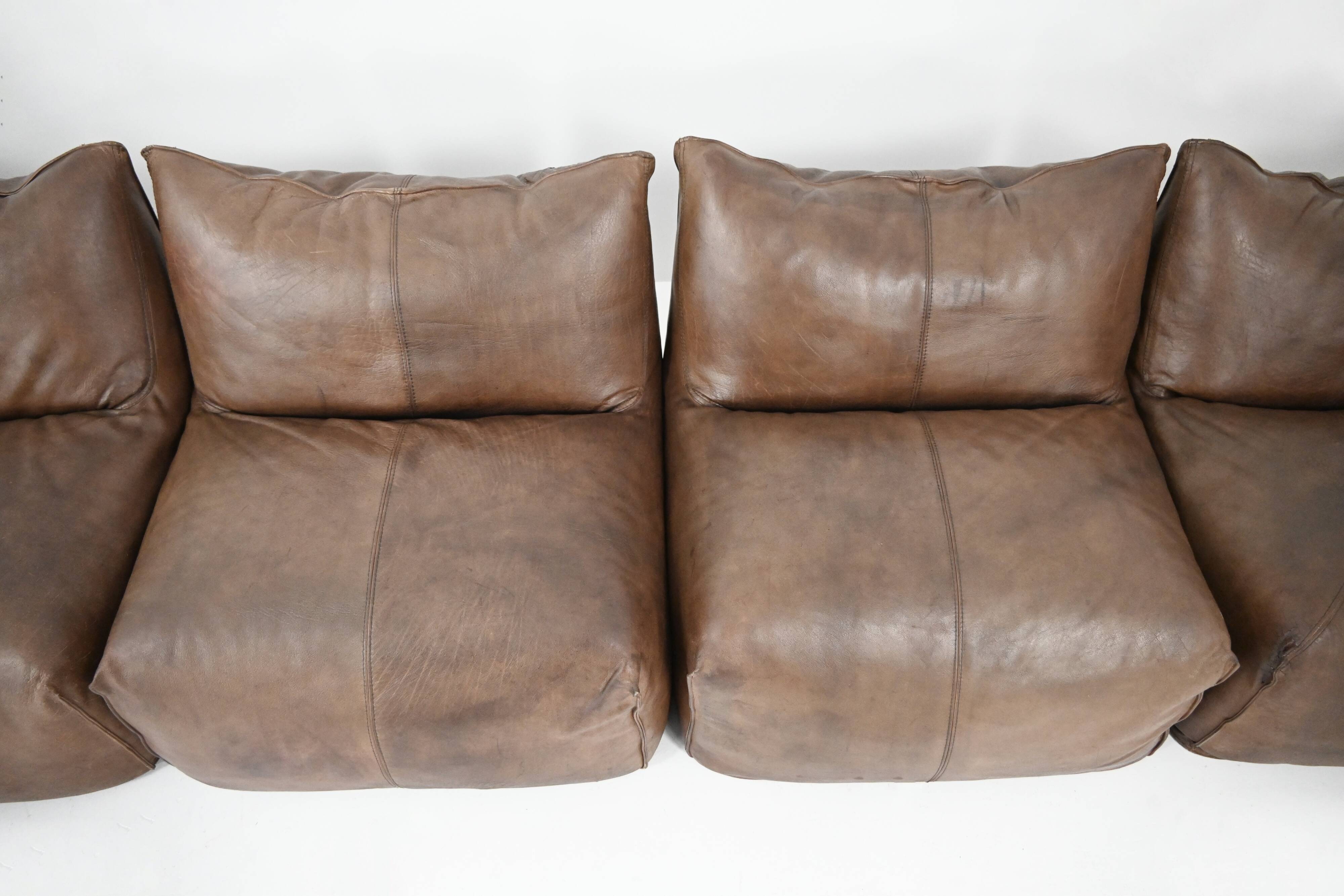 Modular canapé "Le Bambole" by Mario Bellini for B&B Italia, 1970s