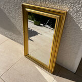 Miroir ancien doré