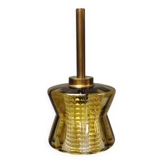 Lampe suspendue suédoise par Carl Fagerlund pour la verrerie Orrefors, années 1970.