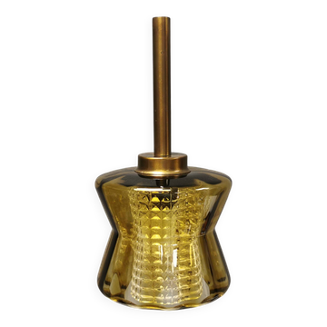 Lampe suspendue suédoise par Carl Fagerlund pour la verrerie Orrefors, années 1970.