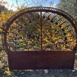 Rattan headboard