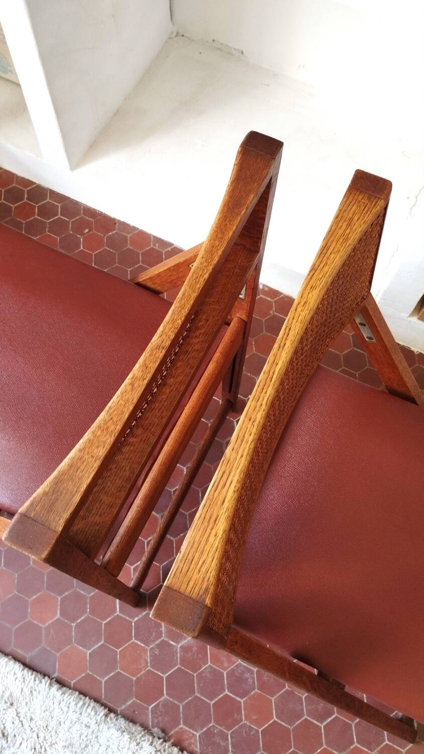 Pair of Henry Meyer chairs