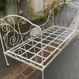 Wrought iron bed