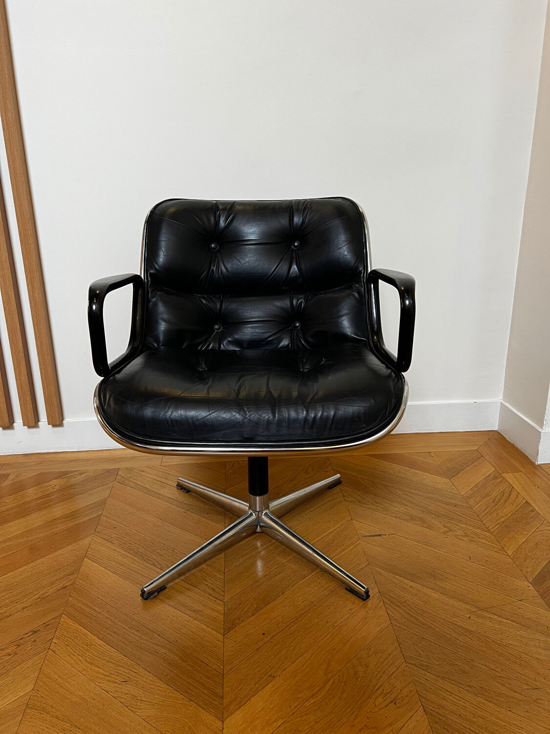 Pair of armchairs Pollock - edition knoll