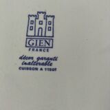 Antique Gien plate – Decor inspired by the Manufacture de Lille 17-18th century