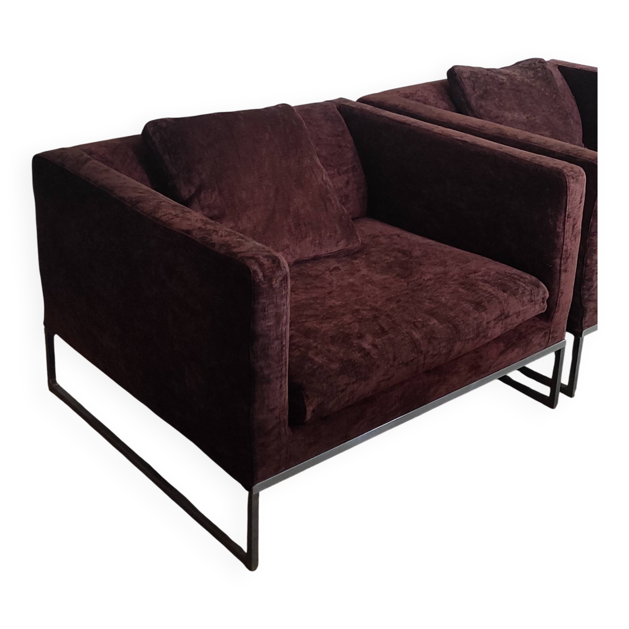 Paire de Fauteuils TIGHT de B&B Italia - Antonio Citterio