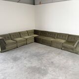 Large U shape modular sofa, 1970s
