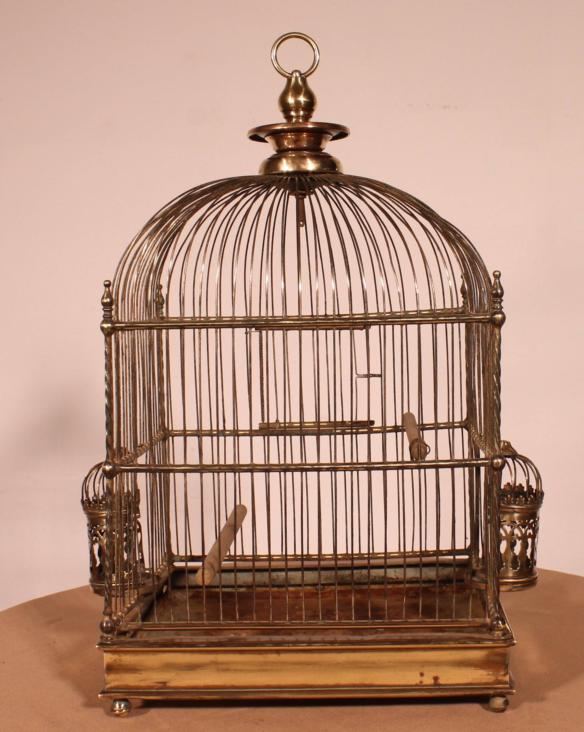 Brass Birdcage - 19th Century