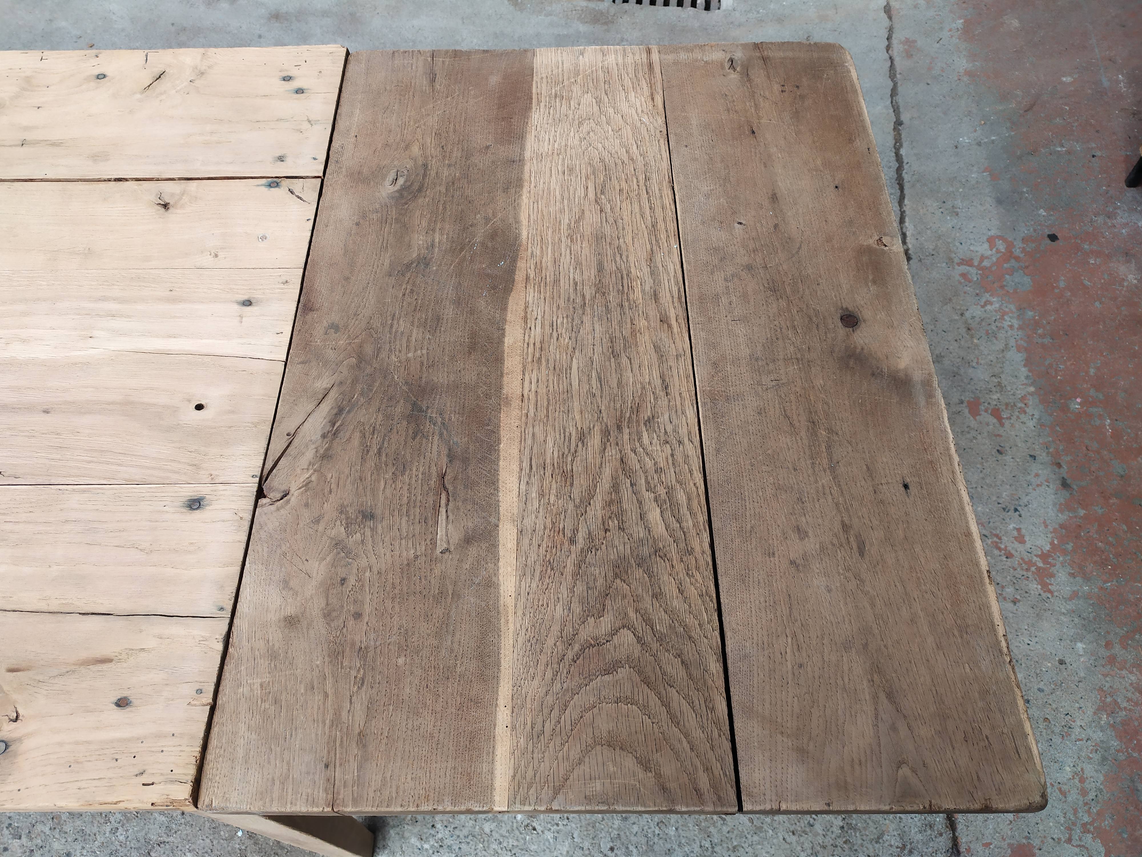 Table de ferme rallonge
