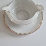 Limoges porcelain gravy boat