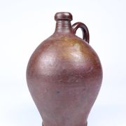 Old enamelled stoneware jug