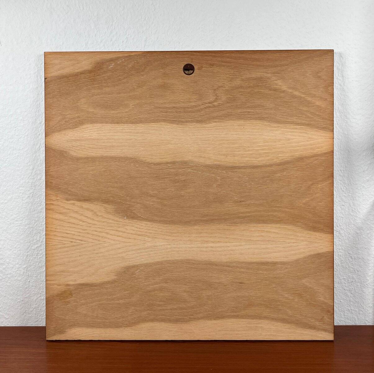 Mid-century wood veneer intarsia wall panel, 1960s
