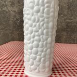 White opaline vase