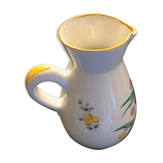 Earthenware pitcher - Exotic Decor - Pottery at the Chapel of pots 17100 France