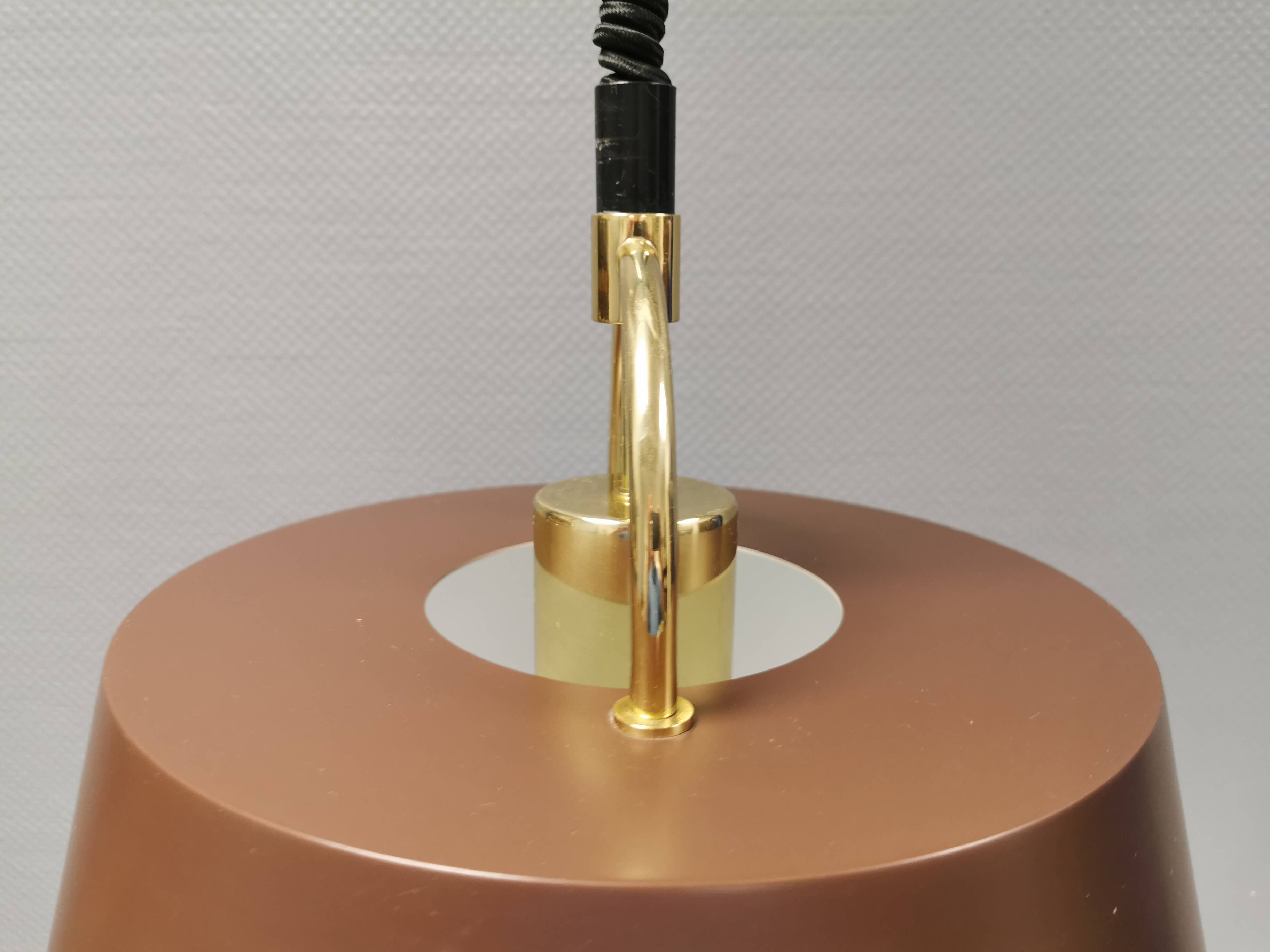 hanging lamp designed by Jo Hammerborg for Danish Fog&Mørup in 1977.