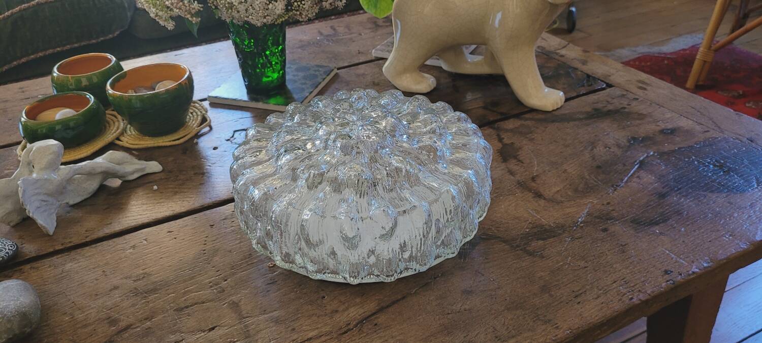 Large 70s ceiling or wall light