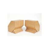 Pair of Greenhouse Book in Light Oak, Design 1960
