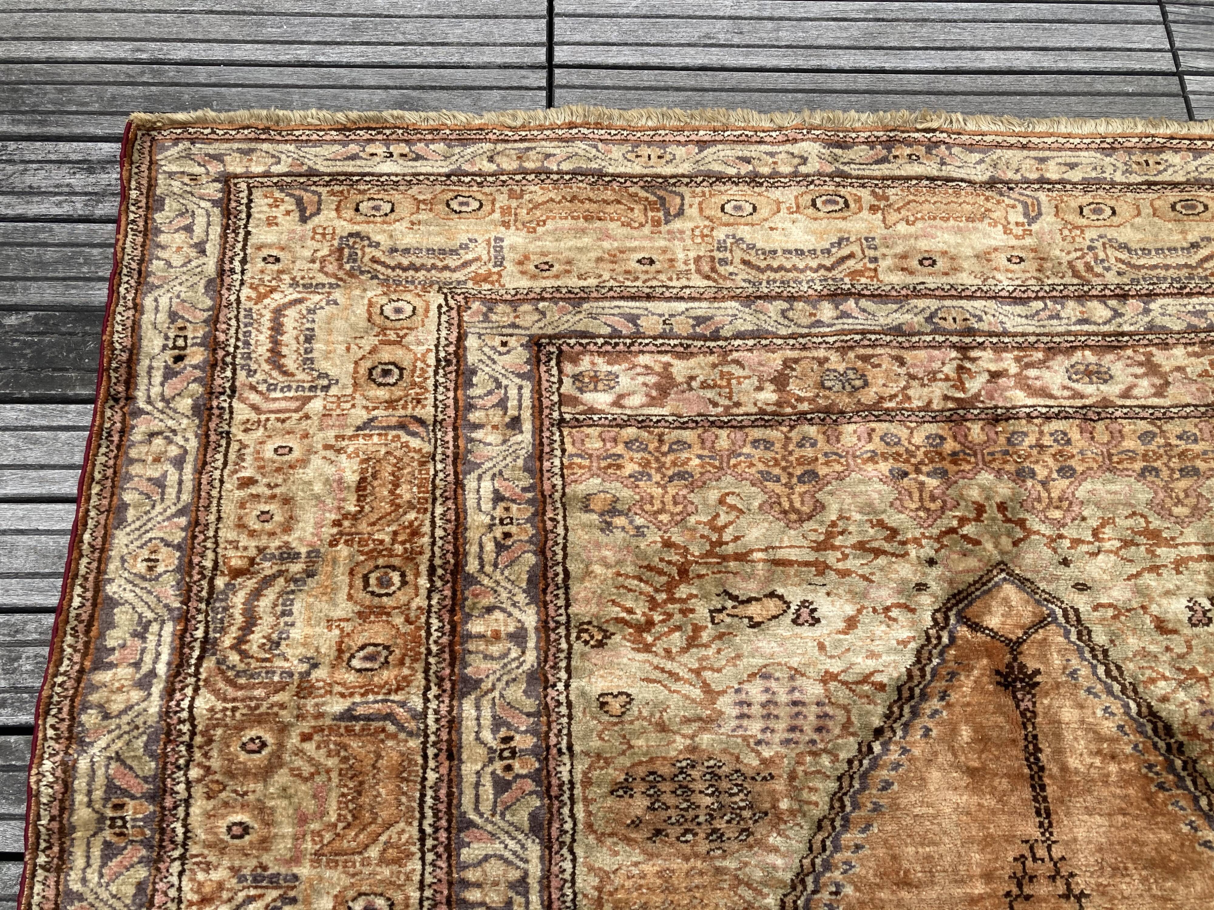 Silky Kayseri Turkish carpet, 116x183 cm