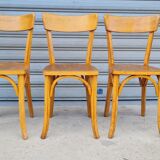 Set of 3 Baumann bistro chairs