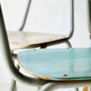 Chaises d'école, ensemble de 4