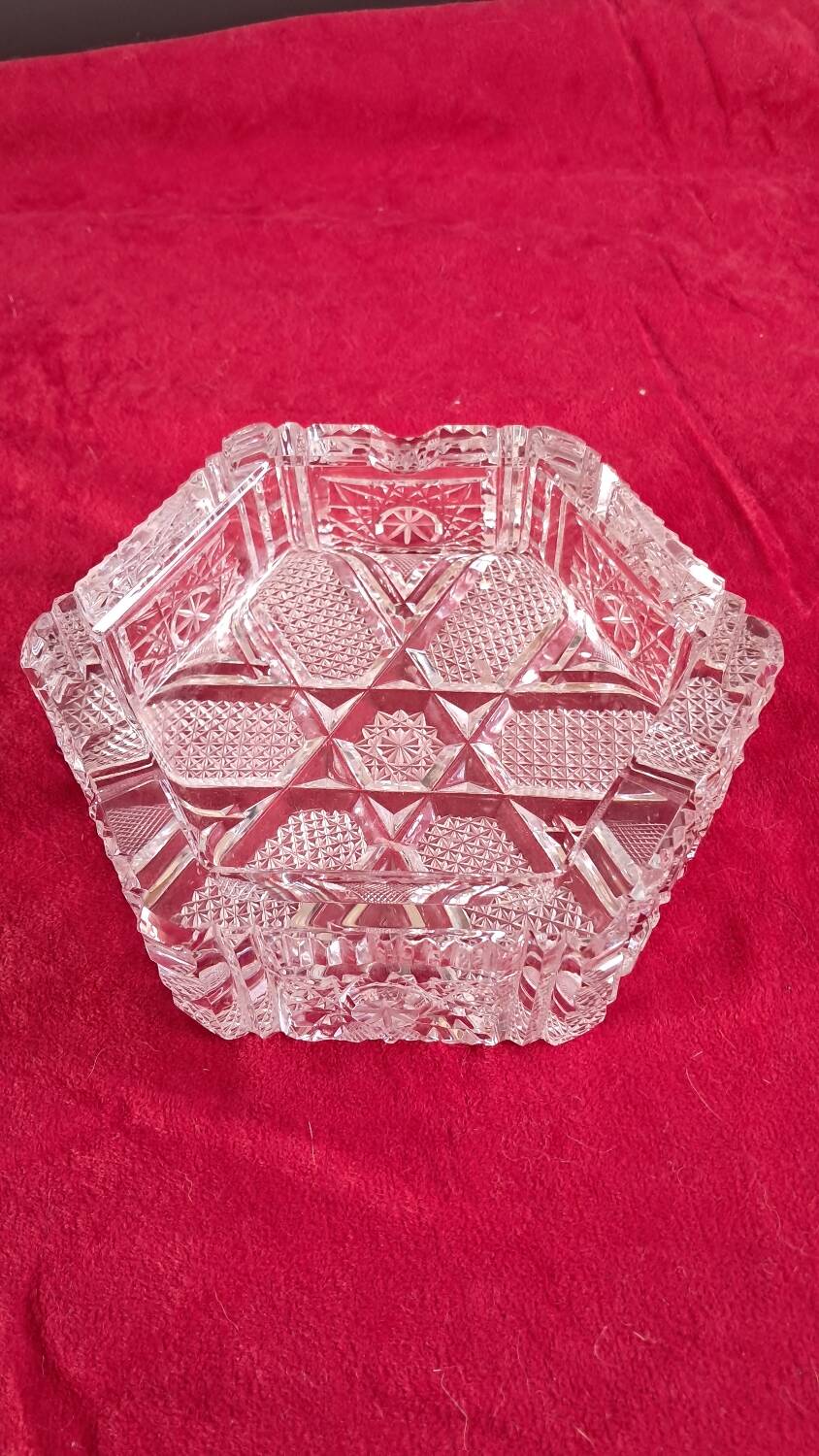 Crystal ashtray