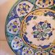 Old oriental plate. Tunisia, early twentieth century