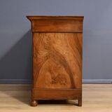 Walnut burl commode, Restoration period – early 19th century
