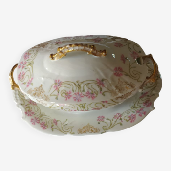 Limoges porcelain saucepan