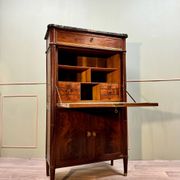 Lady's Secretary In Mahogany Louis XVI XVIII Eme Century