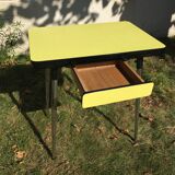 Bright yellow formica small model