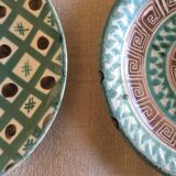 Platters Vallauris 60s Robert Picault