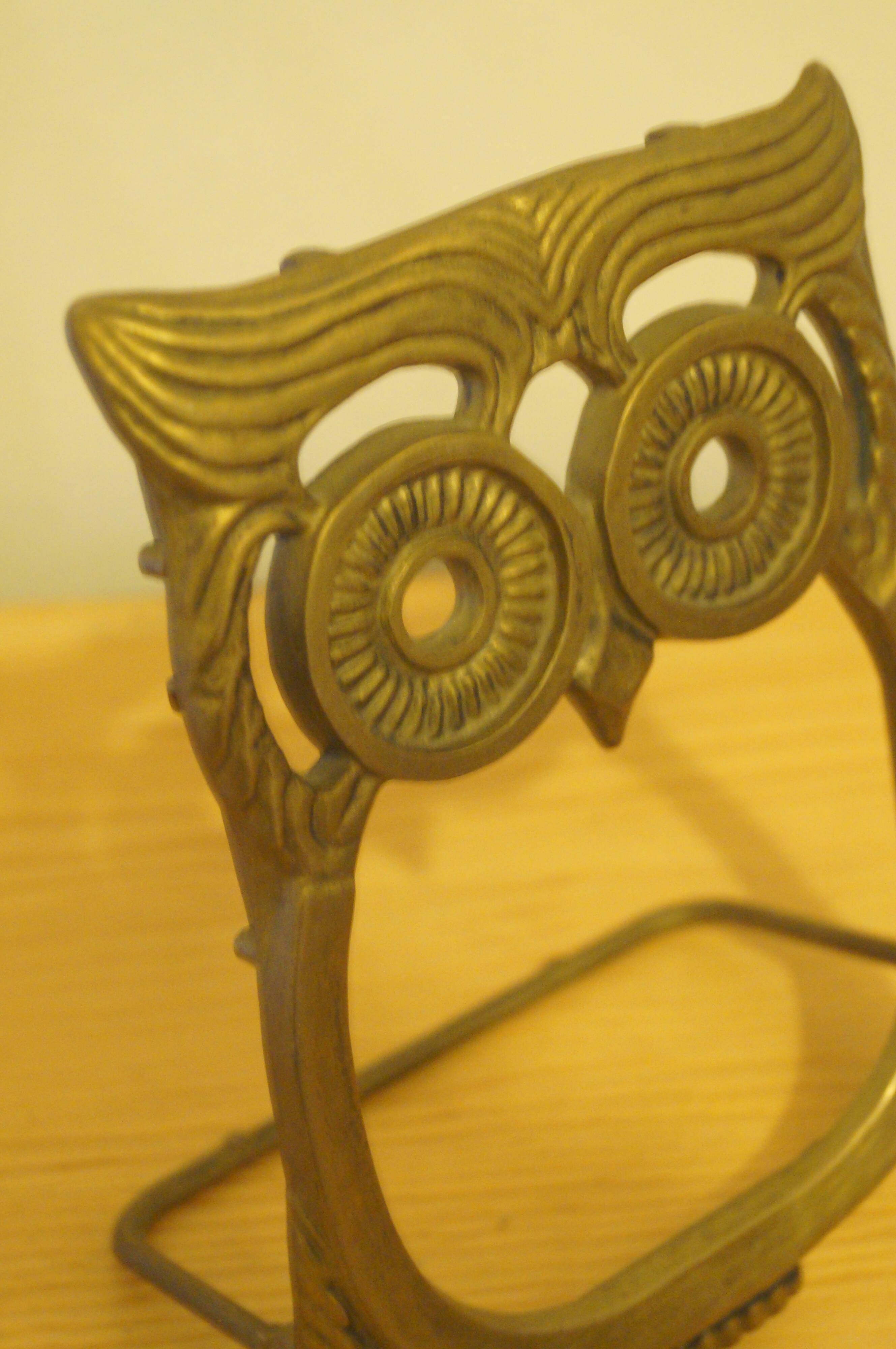 Brass owl 1960