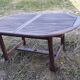 Table et chaises de jardin en teck scandinave Jutlandia disign 1980
