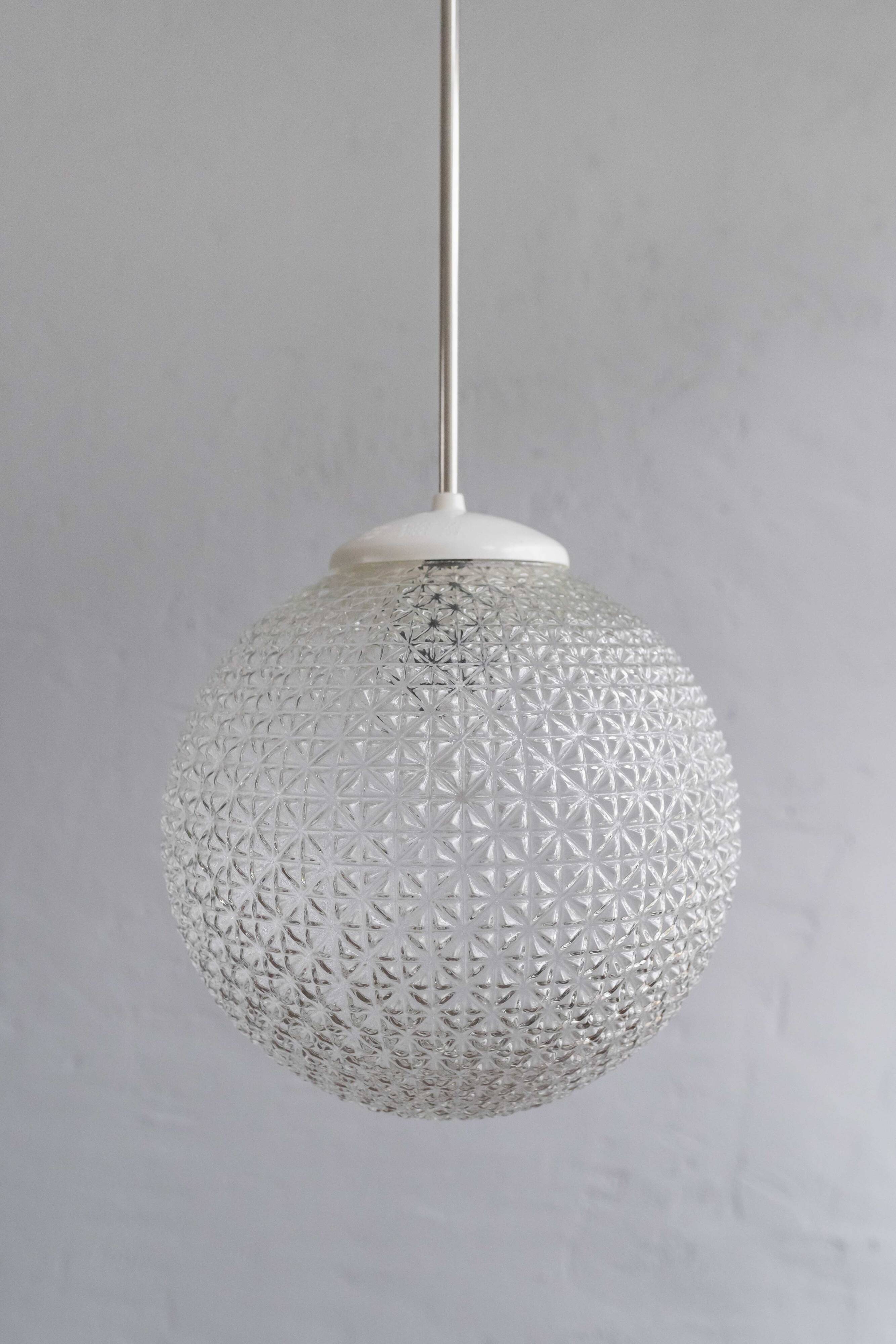 Vintage Czechoslovak Hanging Lamp, 1970s