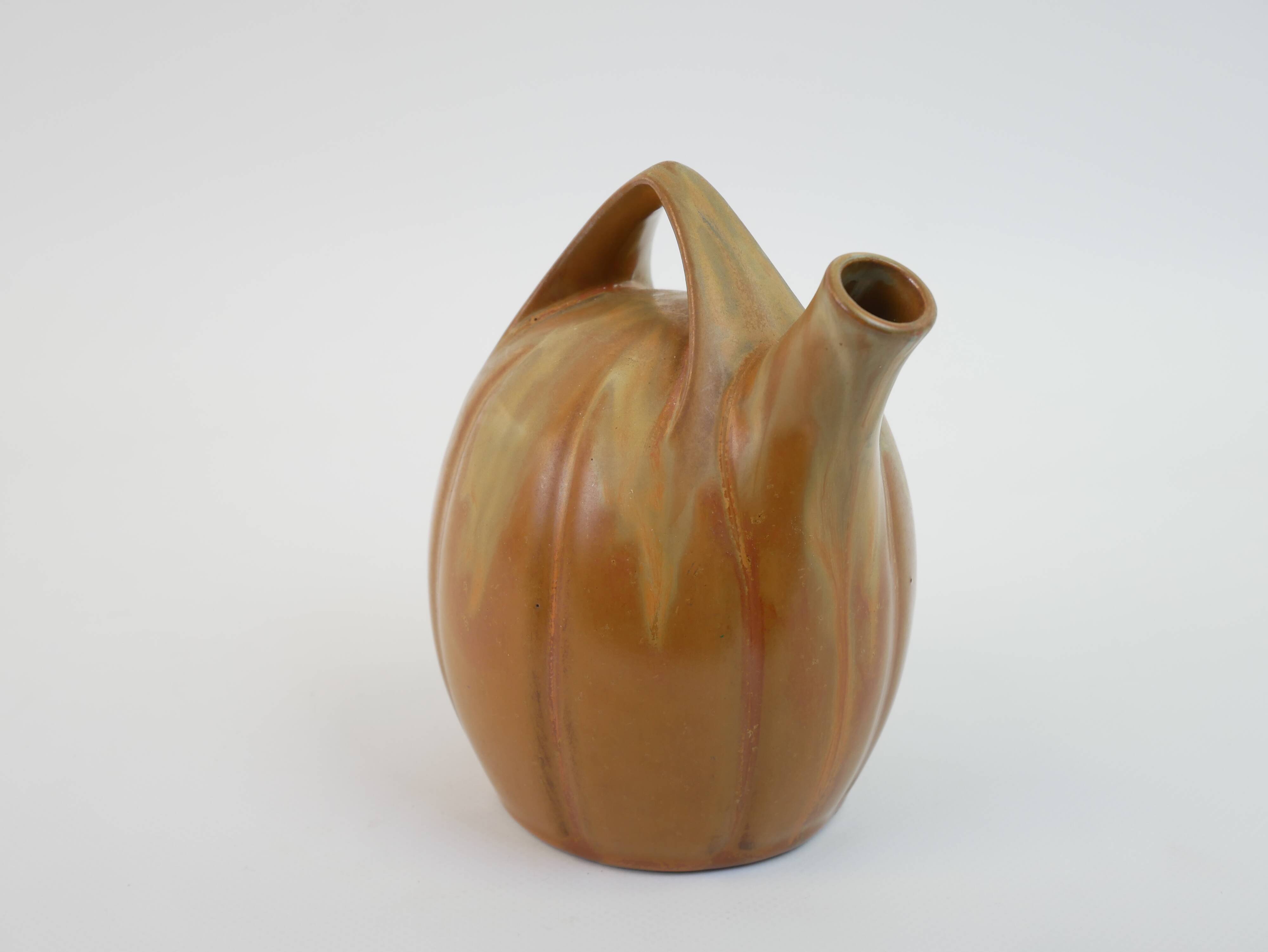 Small hazelnut jug from Denbac ceramics manufacturers
