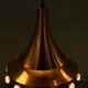 Danish space age suspension design, vintage pendant from the sixties.
