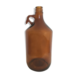 Orange glass canister