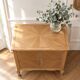 Small vintage marquetry wooden cabinet – 2 doors – Classic style