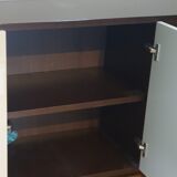Buffet Cinna en chene brun et laque