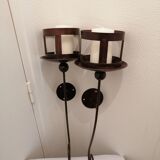 Set two 2 photophores